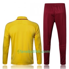 FC Barcelona Trenings Collegegenser Set 2017-18 Gul